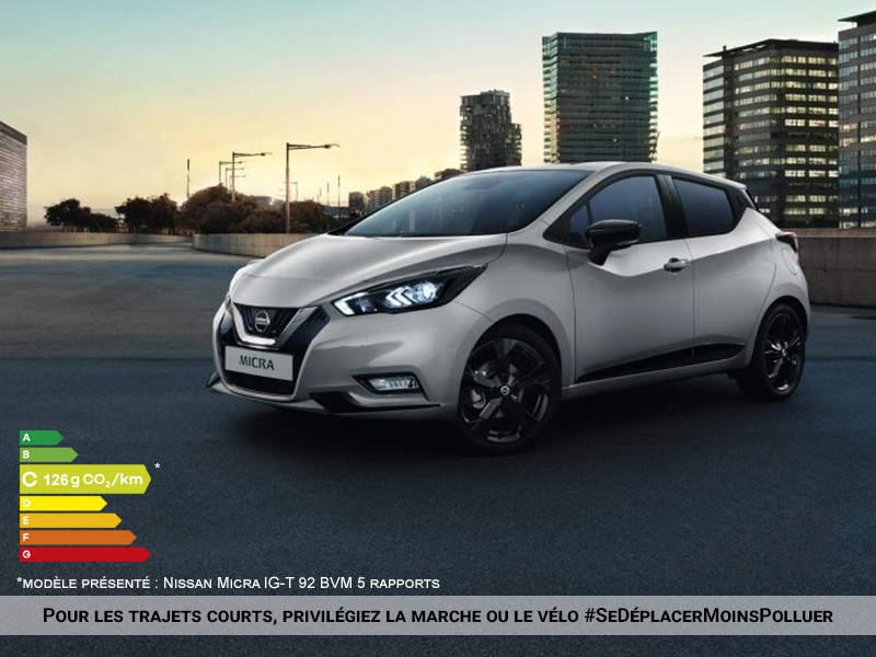 Catalogue véhicule neuf NISSAN Micra - Groupe Thivolle