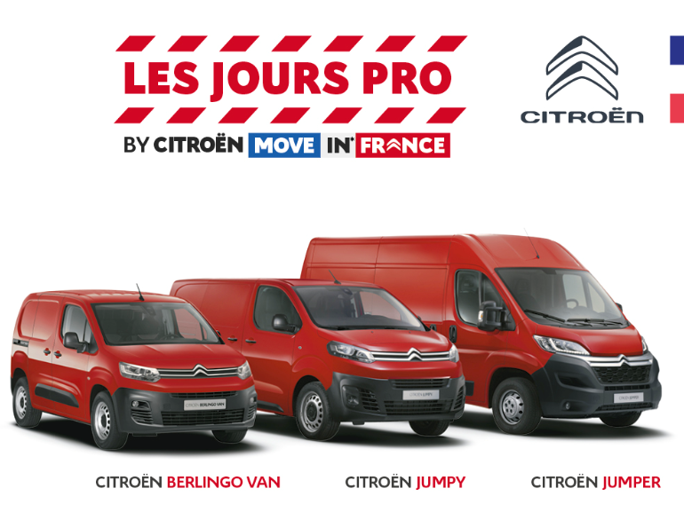 Les jours PRO Citroën Move In France