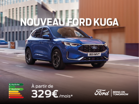 Nouveau Ford Kuga à partir de 329€/mois