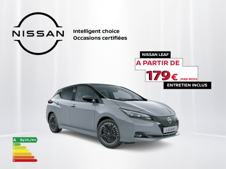 Nissan Leaf à partir de 179€/mois