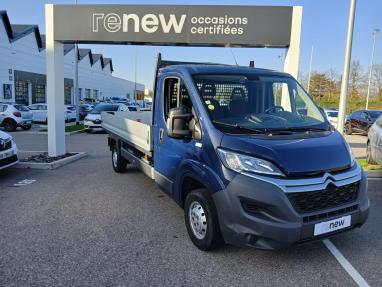 CITROEN Jumper PlatCb JUMPER PLATEAU CAB 35 L3 BLUEHDi 160 BVM6 CONFORT d'occasion  de 2017  à  Villefranche sur Saône 